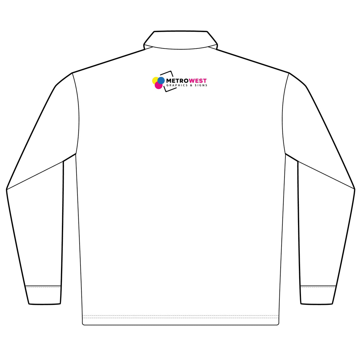 Men's Pinnacle Performance Long Sleeve Piqué Polo CORE365 88192 - Front + Back