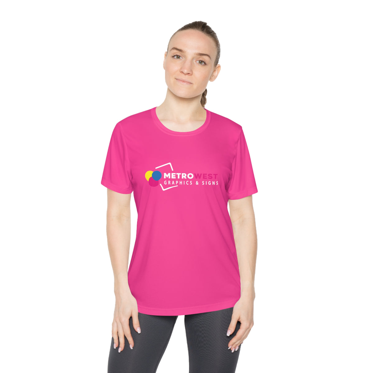 Ladies Competitor Tee By Sport-TekLST350 - Front