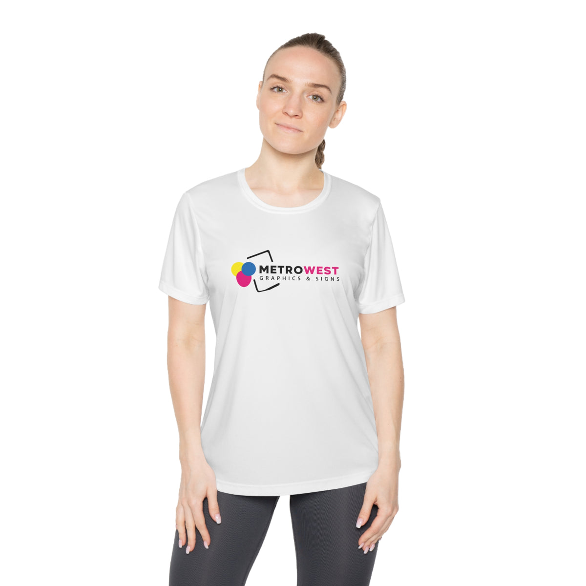 Ladies Competitor Tee Sport-Tek LST350 - Front + Back
