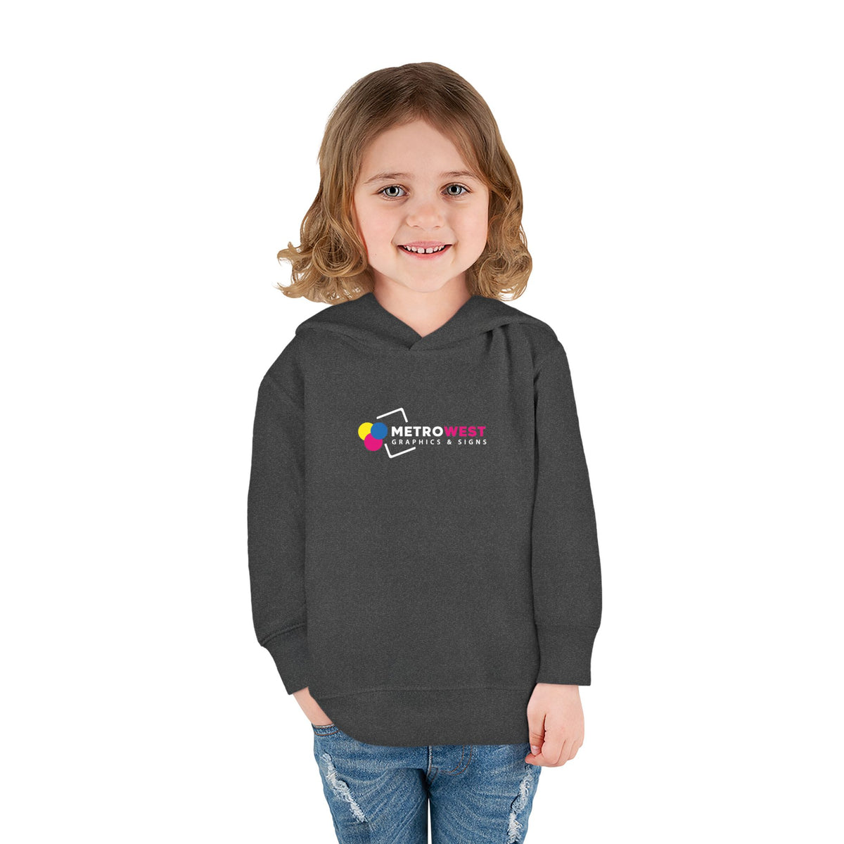 Toddler Pullover Fleece Hoodie Rabbit Skins 3326 - Front