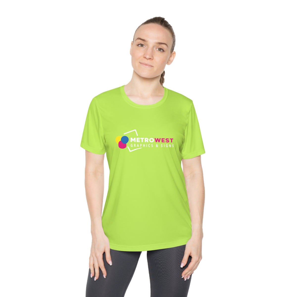 Ladies Competitor Tee By Sport-TekLST350 - Front