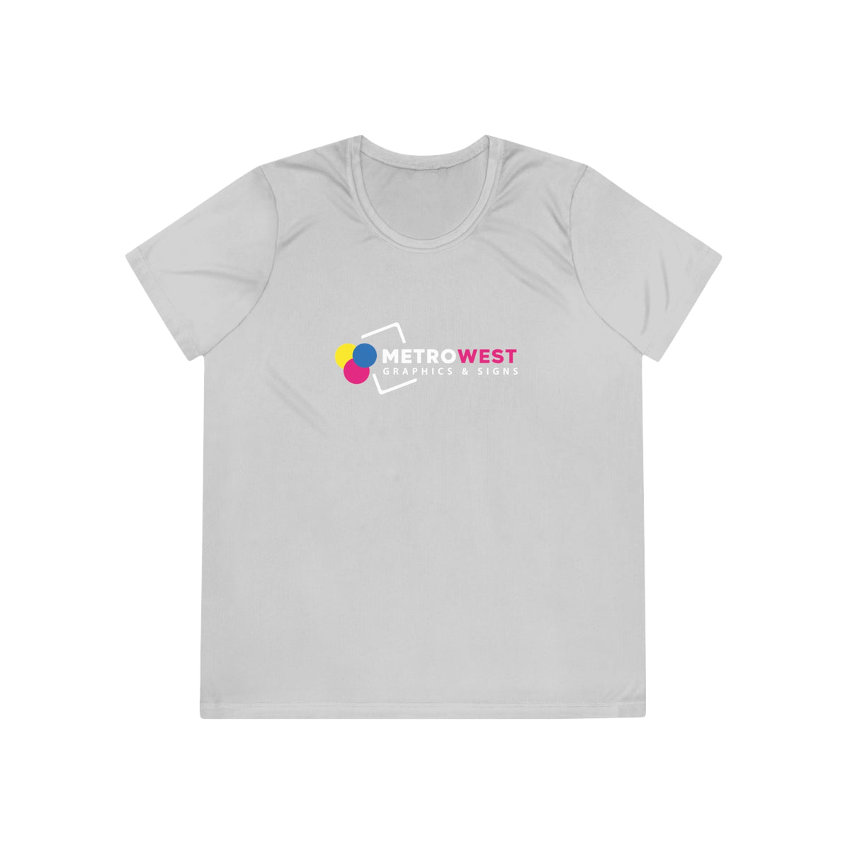 Ladies Competitor Tee By Sport-TekLST350 - Front + Back