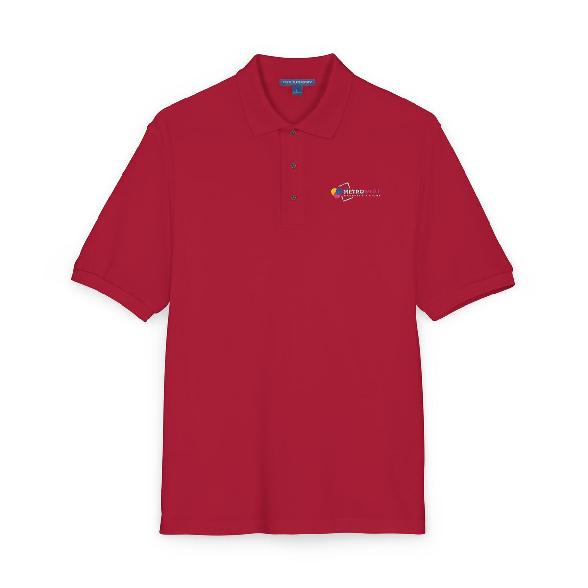 Unisex Polo Shirt Authority K500 Embroidery - Front