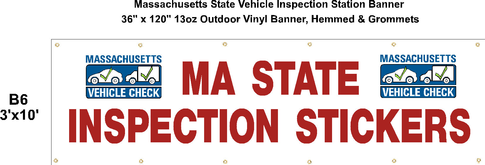 Inspection Bay Banners