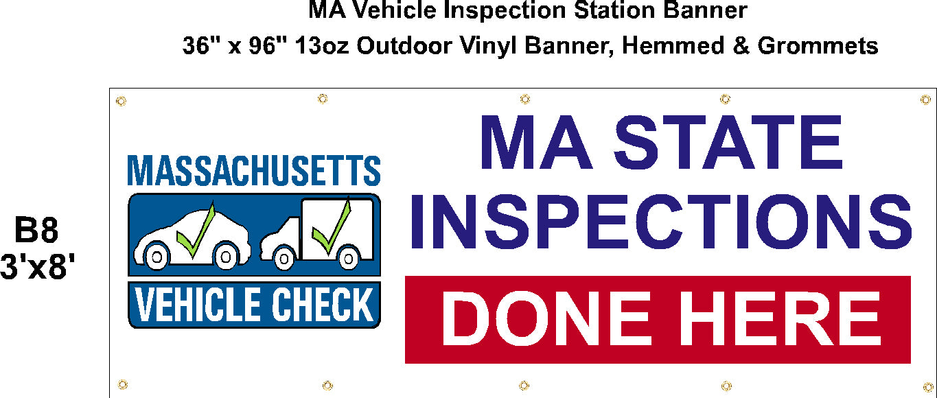 Inspection Bay Banners