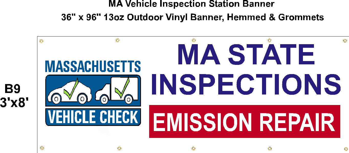Inspection Bay Banners