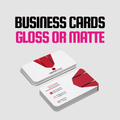 Business Cards – Gloss or Matte