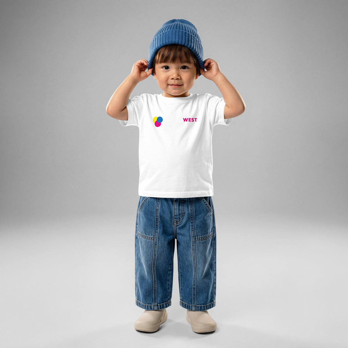 Printed baby jersey tee, view 6