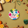 Ceramic ornament with custom printed design