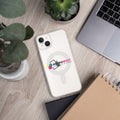 Custom printed clear iPhone case, view 2