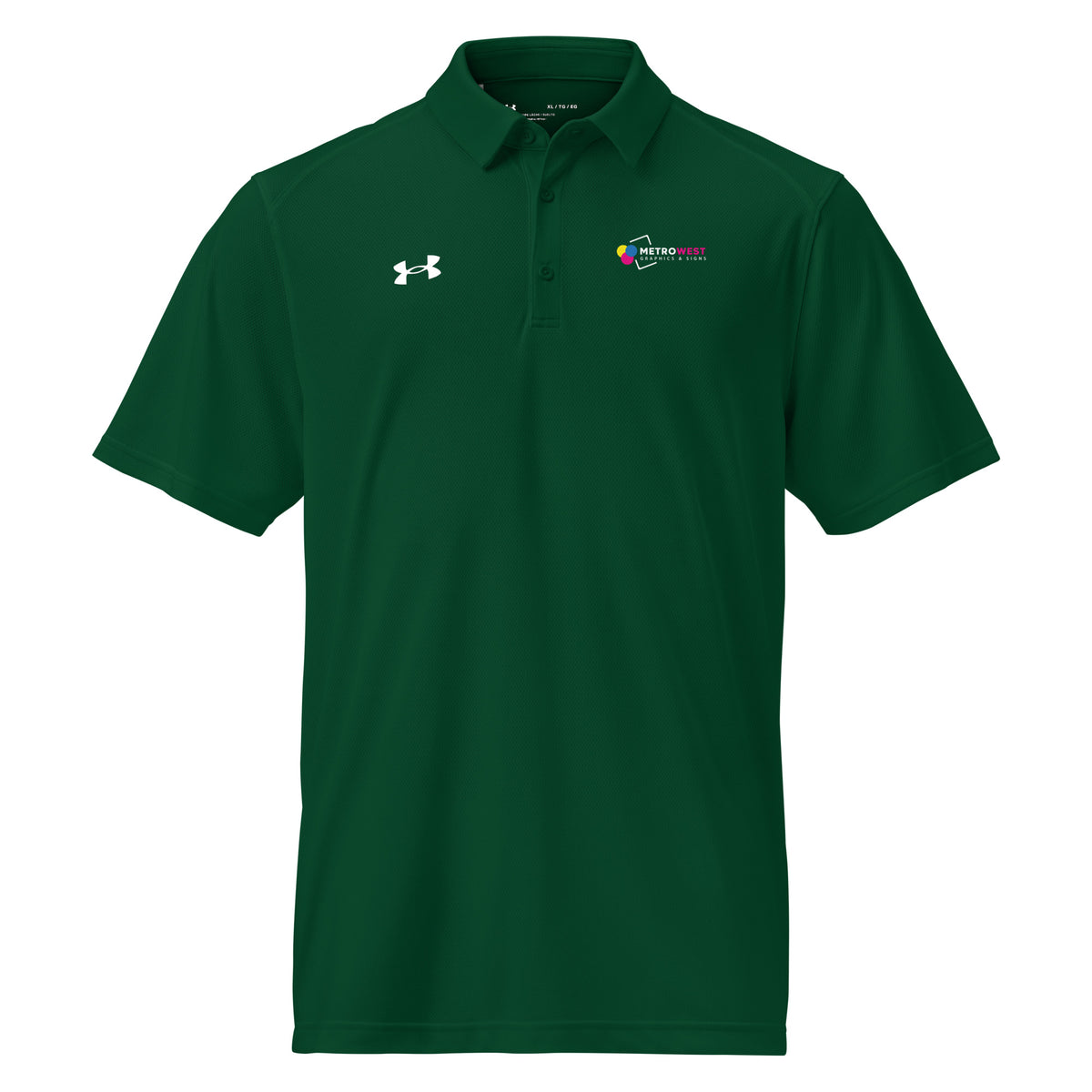 Printed Under Armour performance polo, view 17