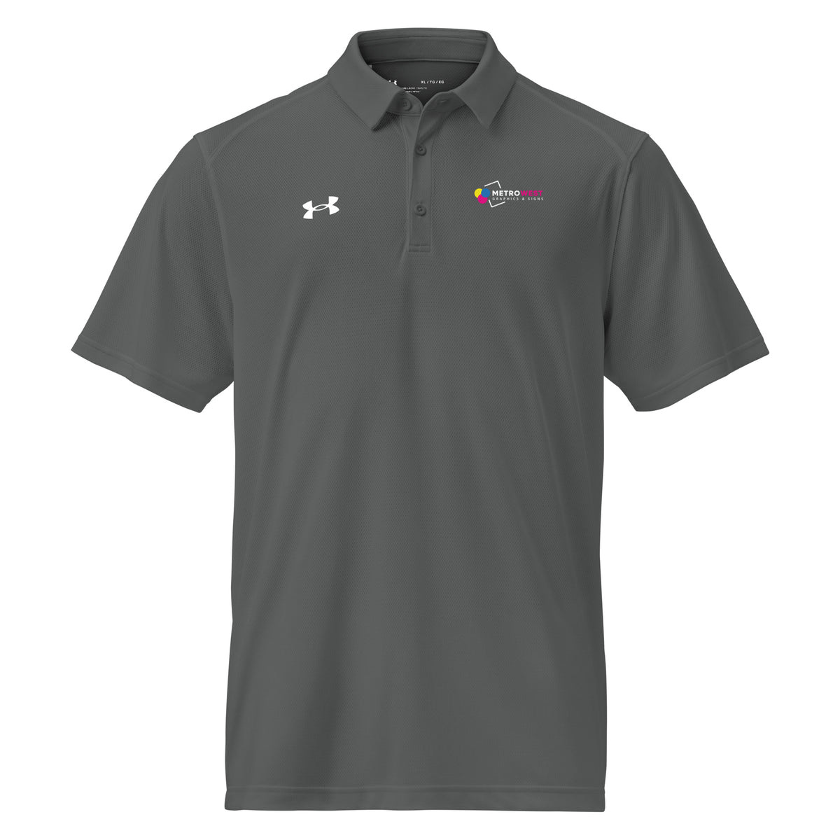 Printed Under Armour performance polo, view 13