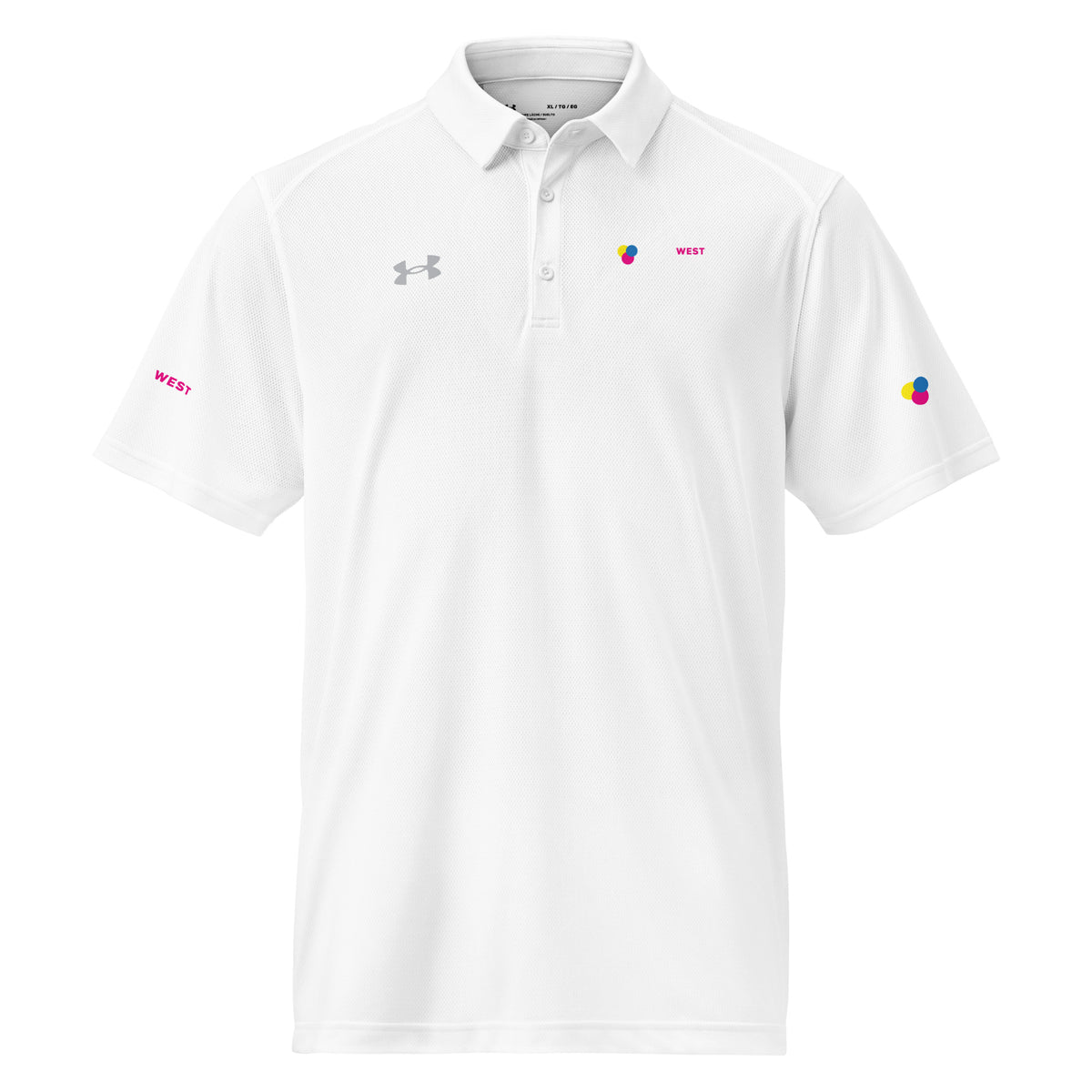 Under Armour polo with full-coverage printing, view 5