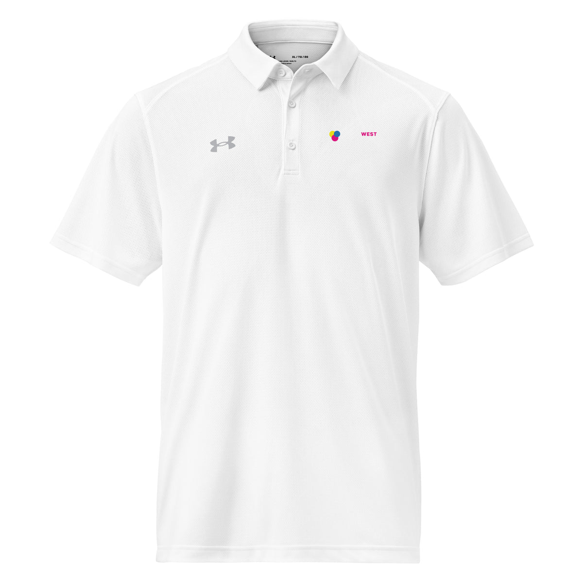 Printed Under Armour performance polo, view 5