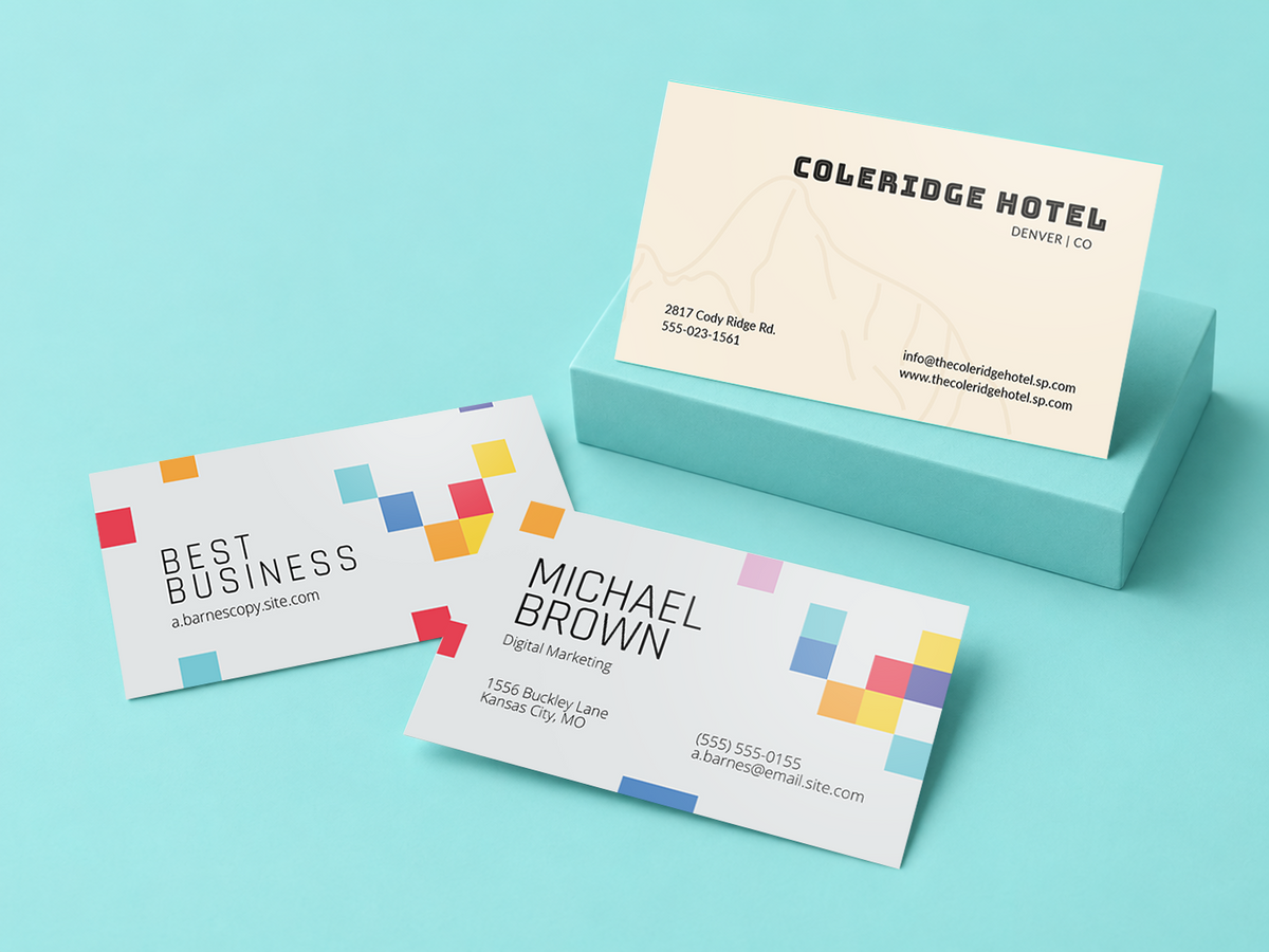 Business Cards – Gloss or Matte