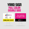 Yard Sign Full Color Double Side
