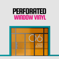 Perforated  Window Vinyl
