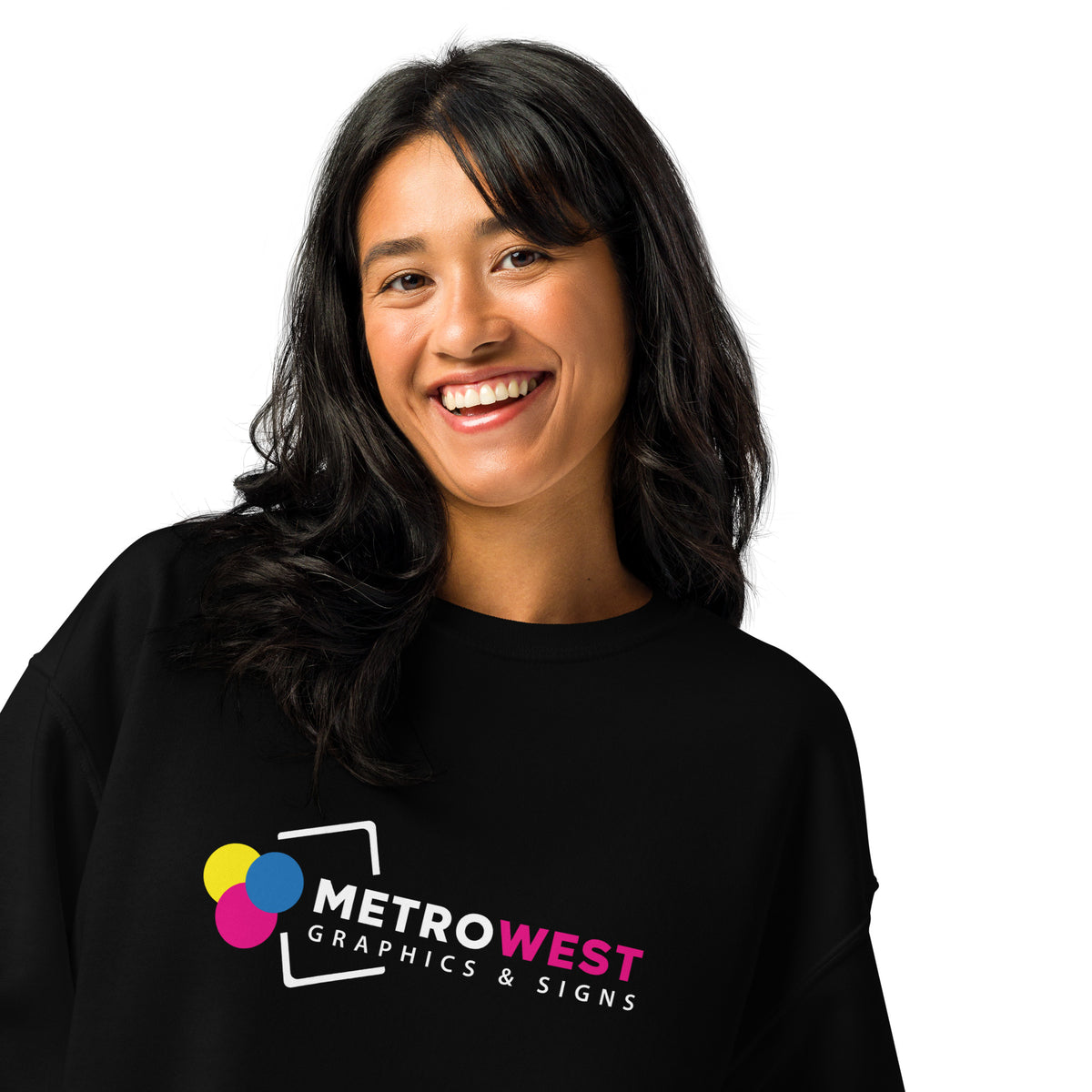 Crewneck sweatshirt with full-coverage printing, view 6