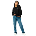 Sweatshirt with embroidered front and printed back, view 2