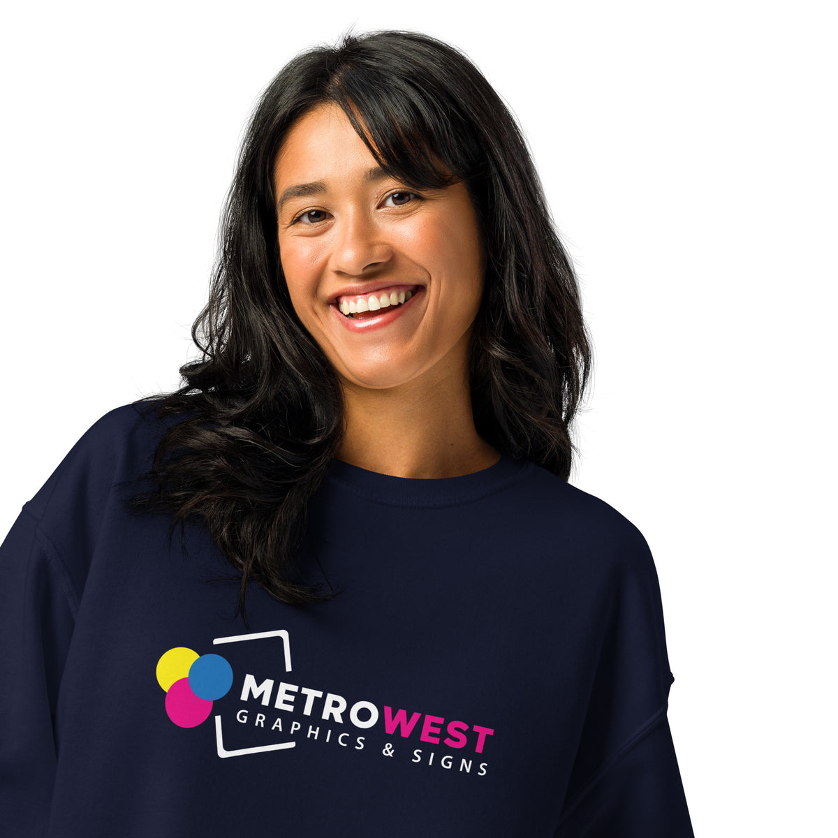 Crewneck sweatshirt with full-coverage printing, view 9