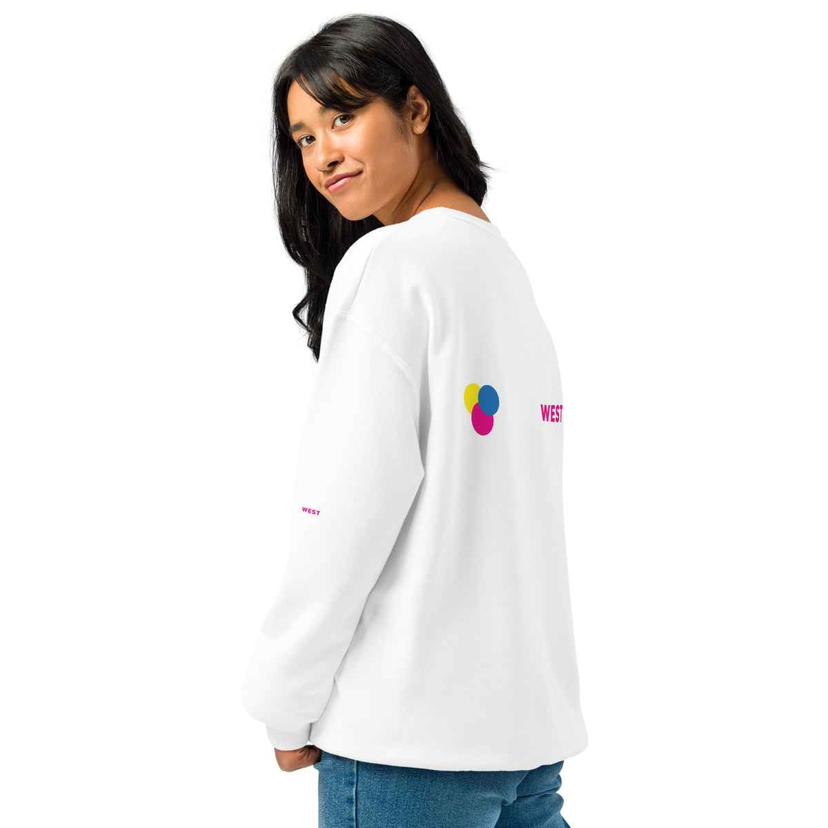 Crewneck sweatshirt with full-coverage printing, view 10