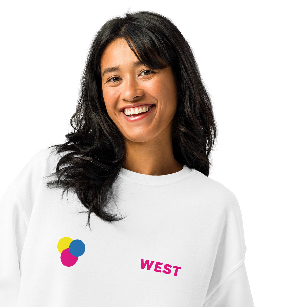 Crewneck sweatshirt with full-coverage printing, view 12